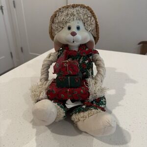 VTG 90s House‎ of Lloyd Christmas Around The World Porcelain Floyd Doll Bunny